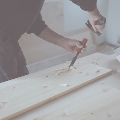 Nybyggeri håndværker bygger