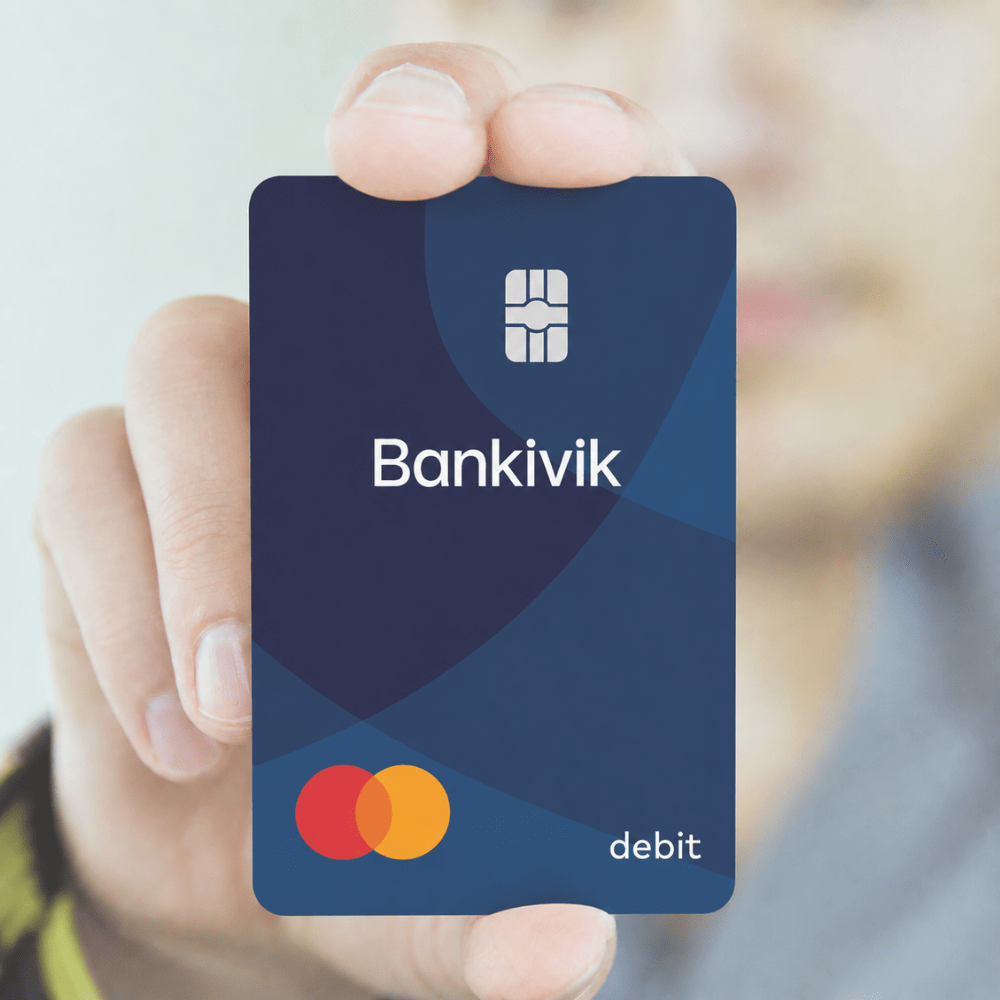 Et visa dankort. 
