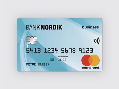 Mastercard standard.